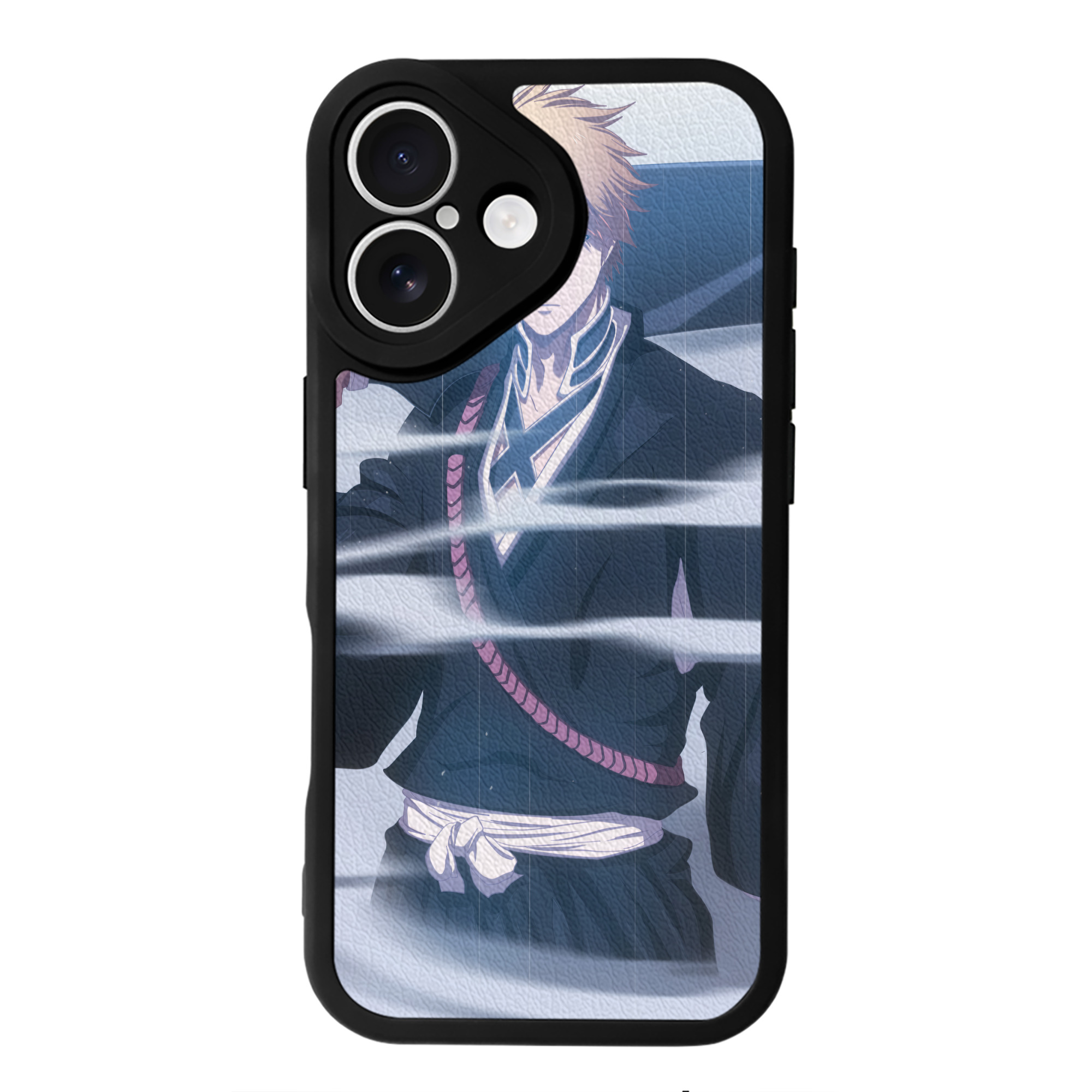 （画像用） ブリーチ BLEACH 【iPhone 16シリーズ対応】シリコンスマホケース（レザー調） 材質：シリコン